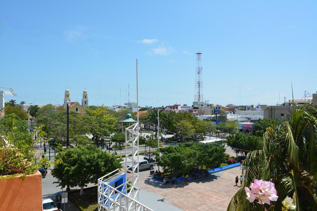Hotel Del Parque Ciudad del Carmen Dış mekan fotoğraf