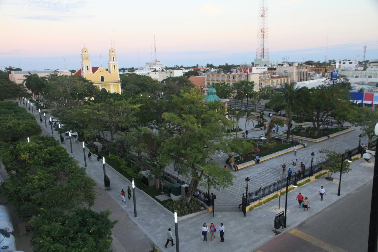 Hotel Del Parque Ciudad del Carmen Dış mekan fotoğraf